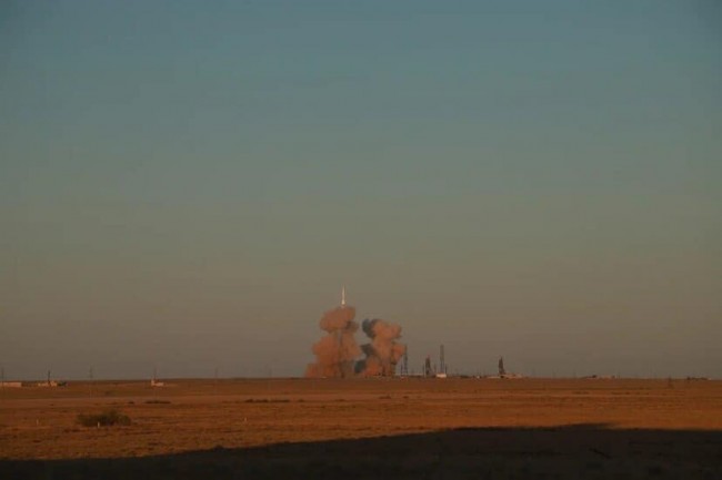 Изготовленная в ГКНПЦ им. Хруничева ракета-носитель «Протон-М» стартовала с космодрома «Байконур»